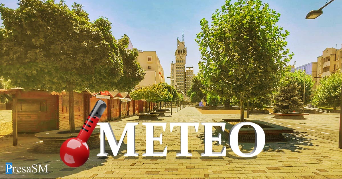 Prognoza meteo pentru weekend. La ce temperaturi se pot aștepta sătmărenii