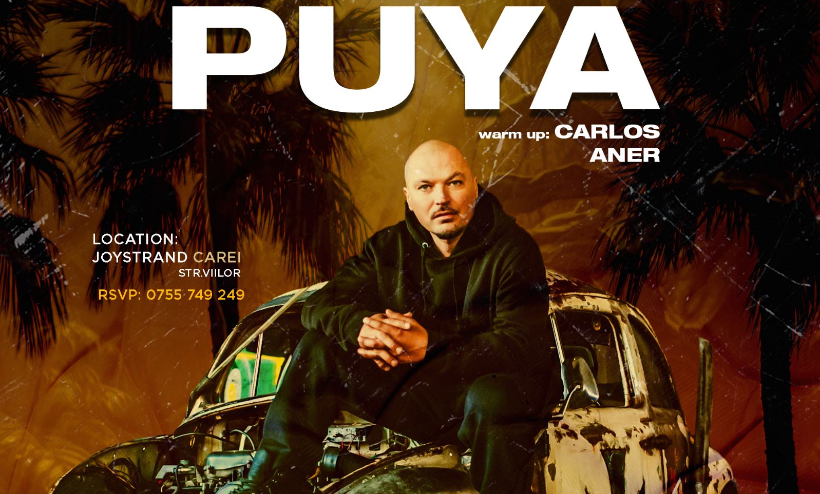 Puya, în super concert la ștrandul Joy din Carei