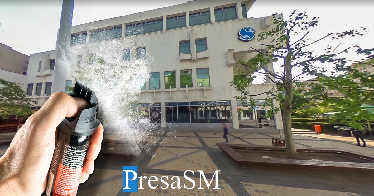 Atac cu spray paralizant în centrul Sătmarului. Zeci de persoane printre victime