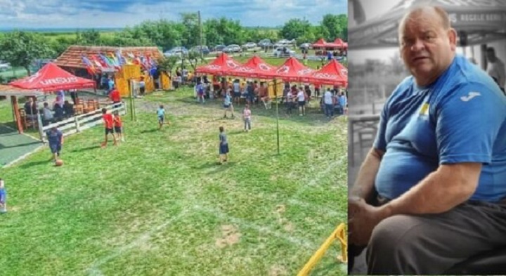 Memorialul Tudor Barbul la Aliza. A dezvoltat sportul și a ctitorit biserica din micuțul cătun din județ