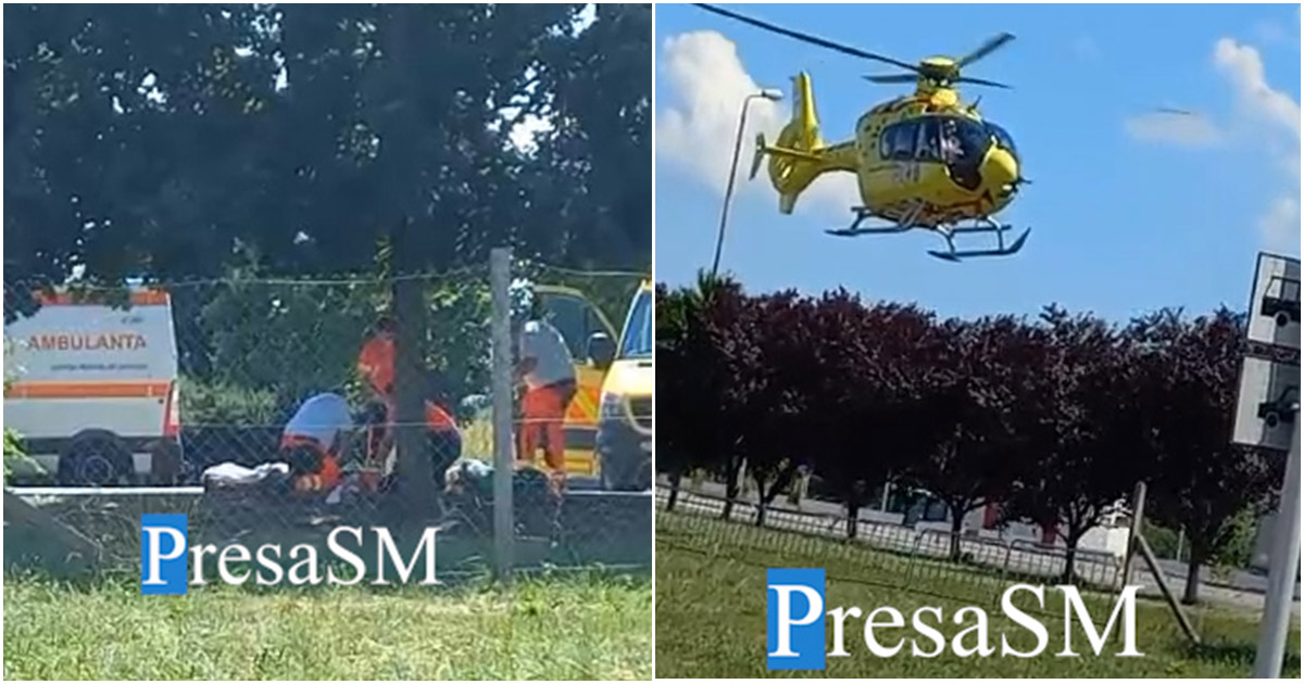 VIDEO. Tânăr din Satu Mare, în stop cardiac. Dramatism în Vama Petea. UPDATE: a decedat