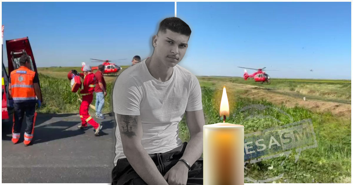 FOTO/VIDEO. A decedat tânărul (22 ani) care s-a răsturnat cu mașina în județul Satu Mare. Odihnă veșnică!