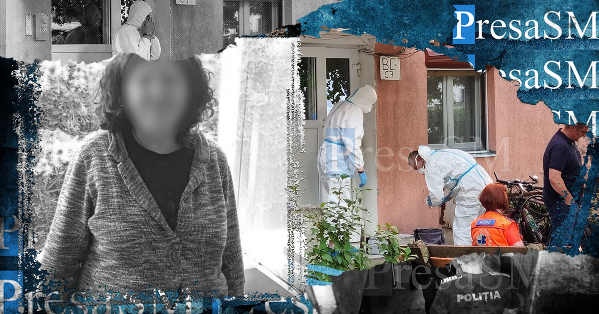 FOTO/VIDEO. Cine este sătmăreanca găsită cu gâtul tăiat într-un apartament din Satu Mare