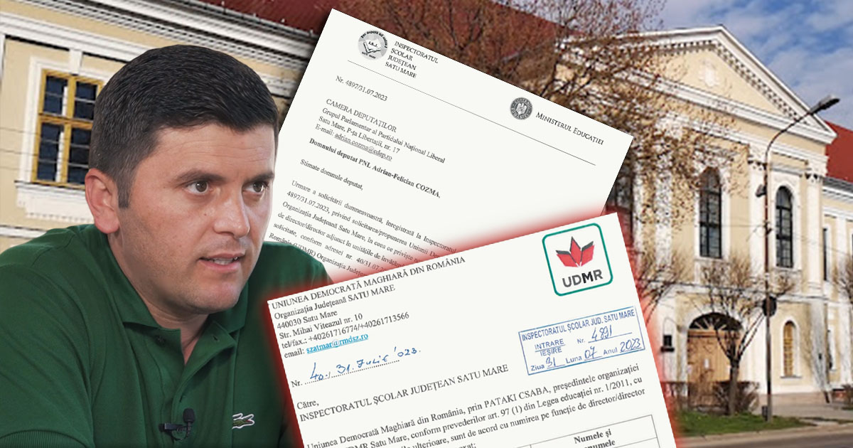 Adrian Cozma, acuzații către liderii UDMR Satu Mare, via Episcopia Romano-Catolică