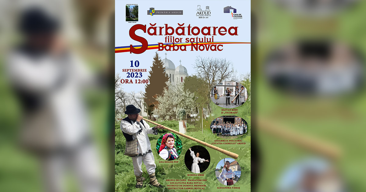 Sărbătoarea fiilor satului Baba Novac, un eveniment care va aduna la un loc toți iubitorii de tradiții și folclor