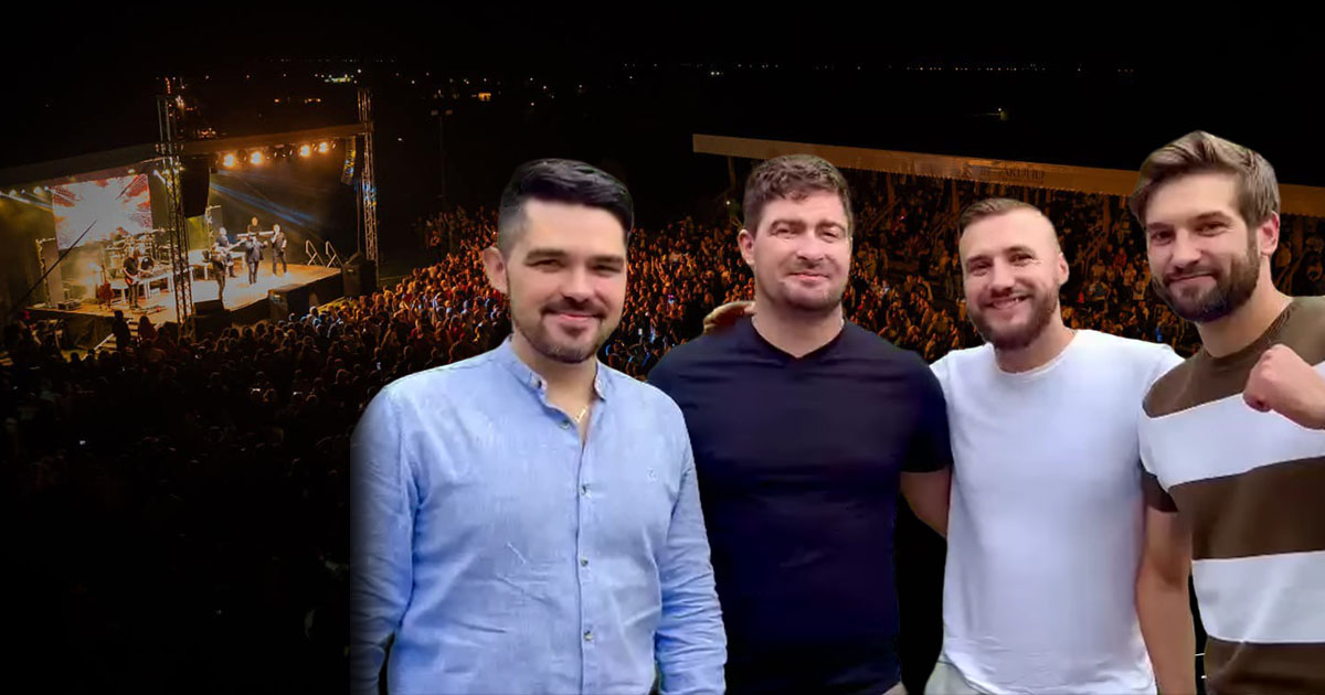 VIDEO. Seria nopților magice continuă la Ardud. Băieții de la Brio Sonores urcă pe scena de la Cetate