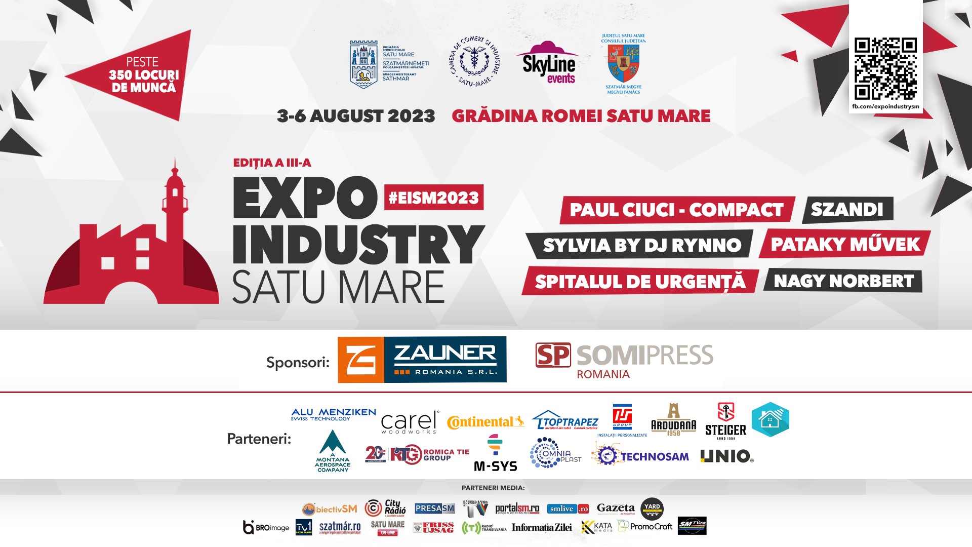 Expo Industry Satu Mare revine cu cea de-a III-a ediție. Tehnologie, locuri de muncă și super concerte în Grădina Romei