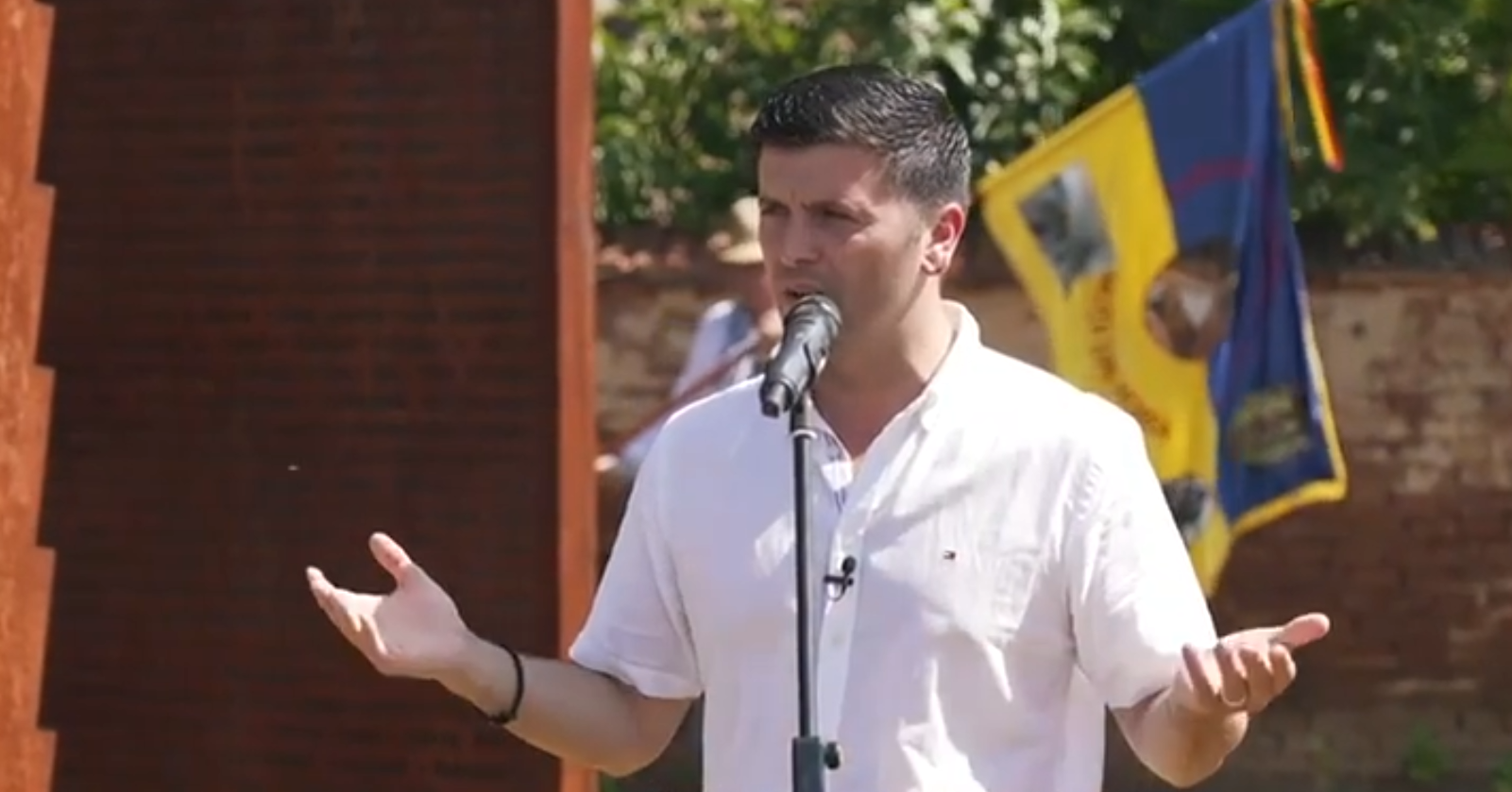 VIDEO. Adrian Cozma, la Carei: ”Aici a fost și este pământ românesc”