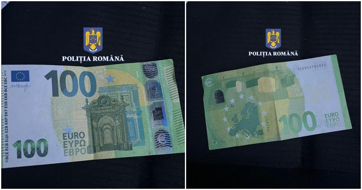 FOTO. Un bărbat a plasat mii de euro falsificați prin județul Satu Mare