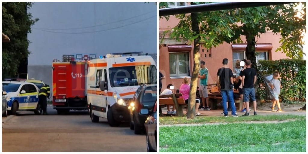 FOTO/VIDEO. O nouă dramă în blocul din Micro 14, în care a fost ucisă sătmăreanca de un meșter