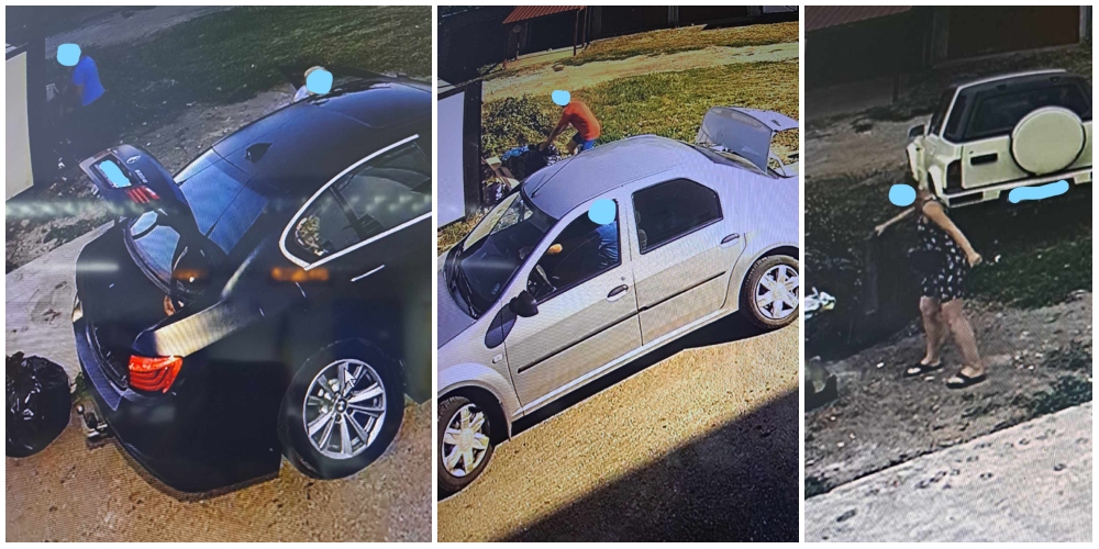 FOTO. Război împotriva nesimțiților care aruncă deșeurile pe stradă! Camerele de supraveghere au surprins tot