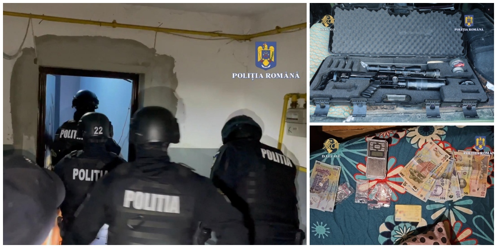 FOTOGALERIE. Descinderi ale mascaților din Satu Mare. Grupare foarte periculoasă, destructurată