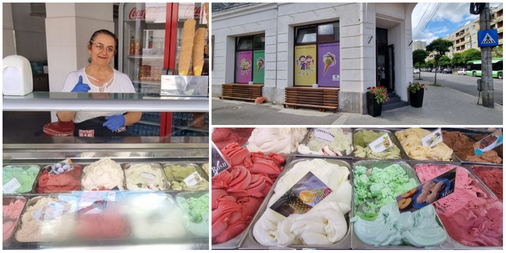 FOTO. Gelateria San Marco. Înghețată artizanală, 100% naturală, în Satu Mare! Pentru toate buzunarele