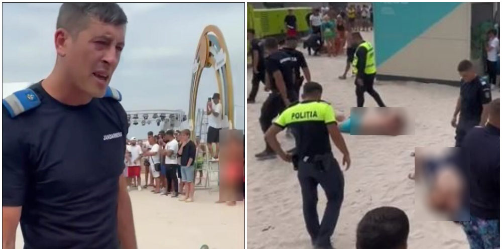 FOTO/VIDEO. El este jandarmul care i-a pus la respect pe smardoii din Costinești!