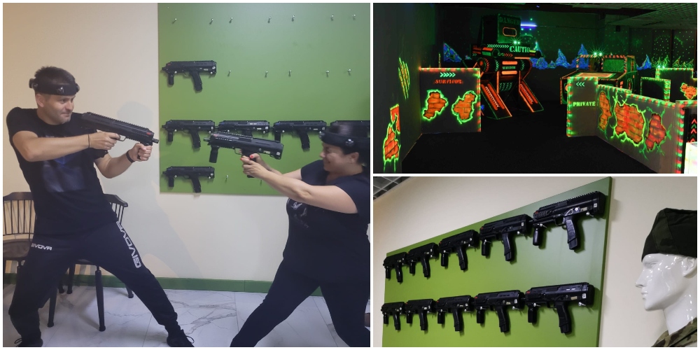 FOTO/VIDEO. Super arenă de Laser Tag în Satu Mare. Și multe alte jocuri SPECTACULOASE!