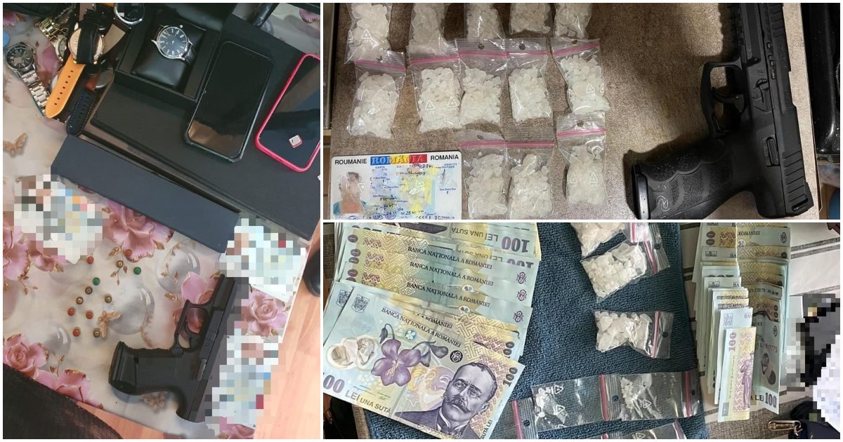 FOTO/VIDEO. Mascații sătmăreni, trimiși la percheziții în județele vecine. Vizați, traficanții de droguri