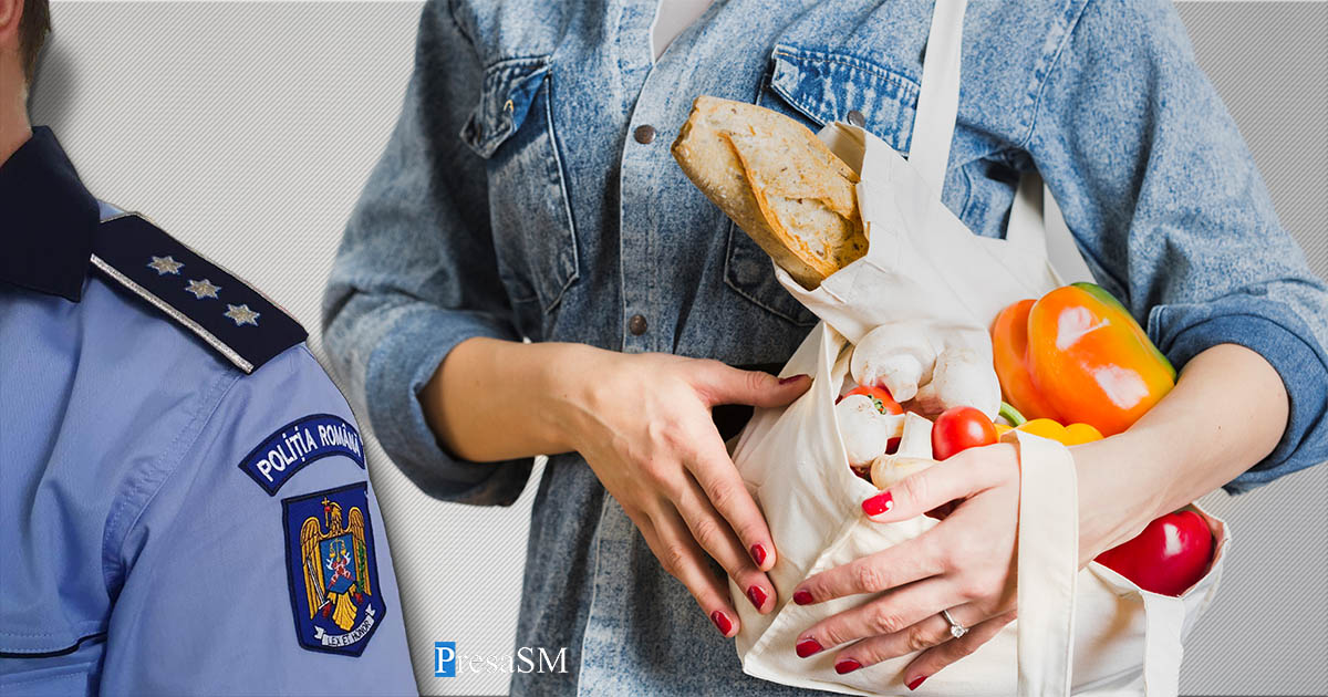 Și-a făcut cumpărăturile, dar "a uitat să plătească". Acum are de dat explicații în fața polițiștilor