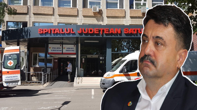 Prefectul Roca s-a operat la Spitalul Județean Satu Mare. Cu ce impresie a ieșit