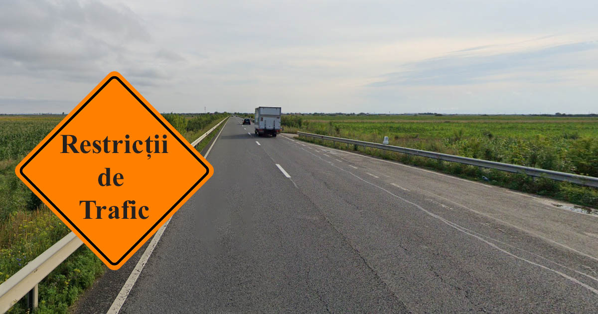 Restricții de trafic pe DN19 odată cu Sâmbra Oilor. TIR-urile, redirecționate pe ruta ocolitoare