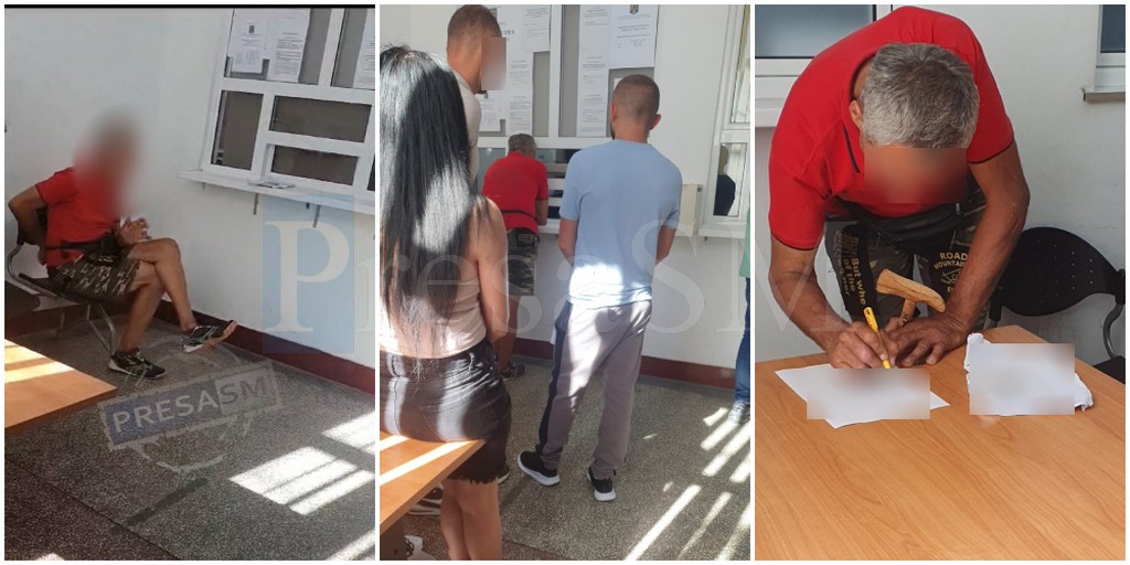 VIDEO. Cum s-a dus un sătmărean să ceară permisul de conducere, în sediul Poliției Satu Mare