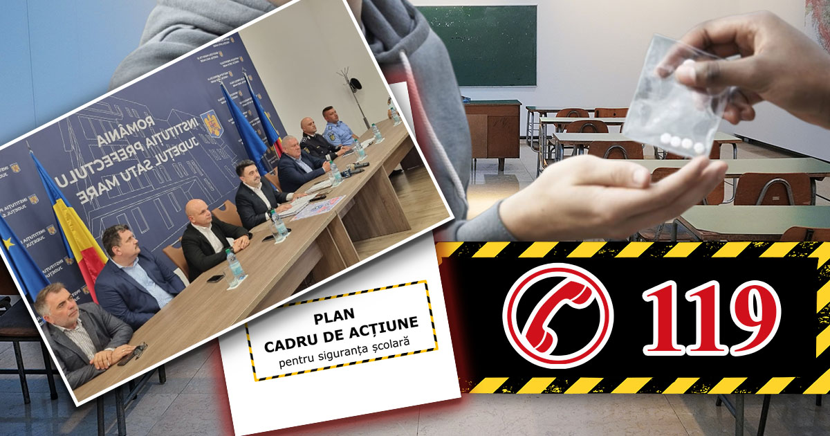 Zeci de reclamații la Satu Mare, prin 119. Cele mai multe au vizat consumul de droguri