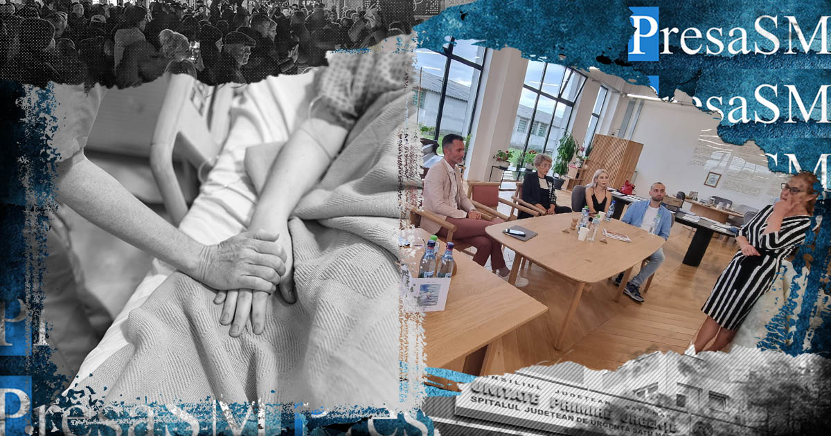 VIDEO. "Acțiunea durerii" la Satu Mare: Fără umilință în spitale! Asociație pentru drepturile pacienților și construcția de spital nou