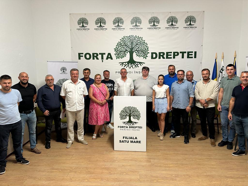 Forța Dreptei Satu Mare, evidențiată de conducerea centrală. Zeci de organizații locale și peste o mie de membri