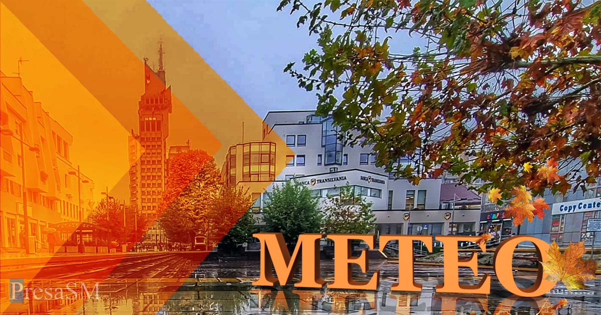 Scad temperaturile. Prognoza meteo pentru săptămâna viitoare la Satu Mare