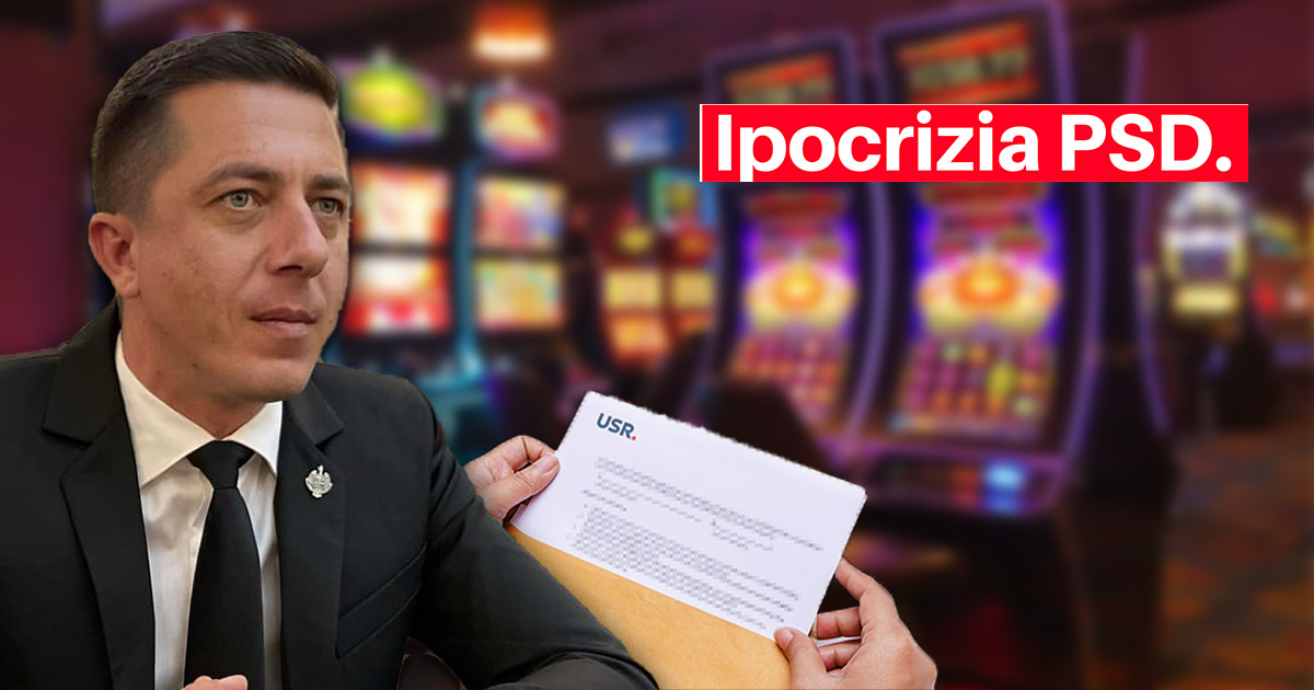 Lupta împotriva păcănelelor se întețește. Senatorul Zob îi îndeamnă pe sătmăreni să voteze legea USR