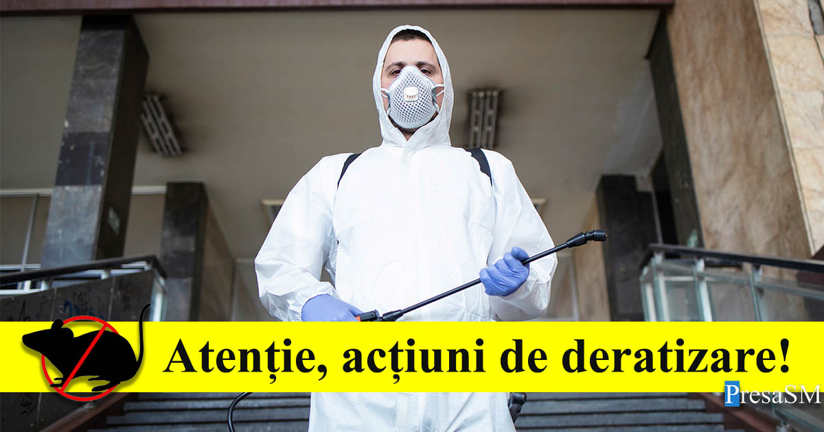 Începe deratizarea în municpiul Satu Mare: Evitați atingerea stațiilor de intoxicare și a produselor ratacide!
