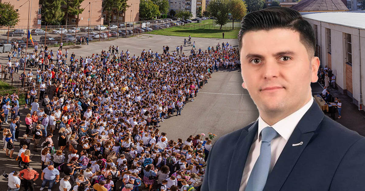 Adrian Cozma: Educația copiilor, "cea mai sigură investiție"