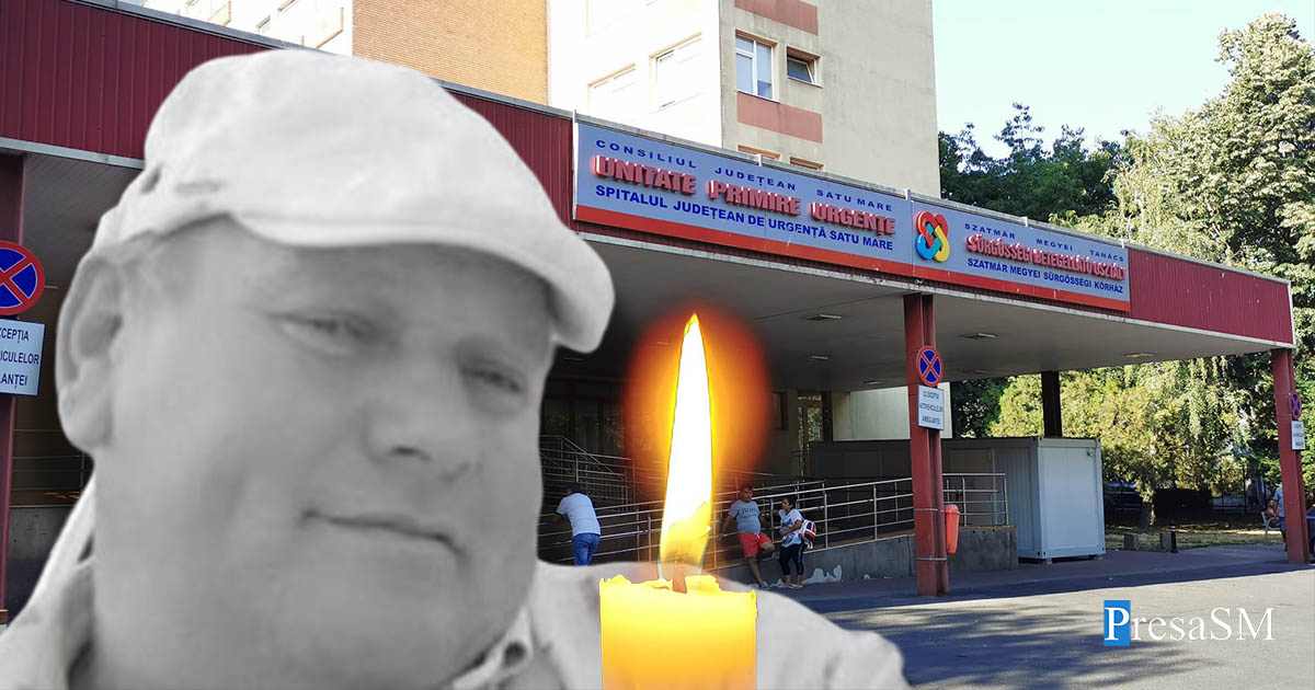 MĂRTURII. Povestea sătmăreanului care a murit cu zile la Spitalul Județean. Refuzat de medici