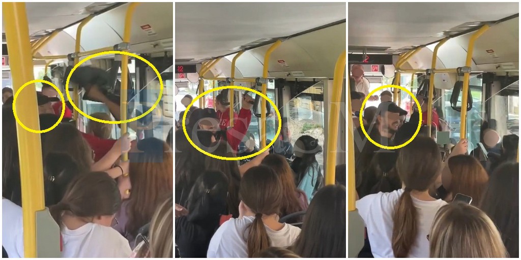 VIDEO. Bătaie în autobuz, în Satu Mare, în fața a zeci de elevi! ”Miroși a transpirație”, de aici a început tot