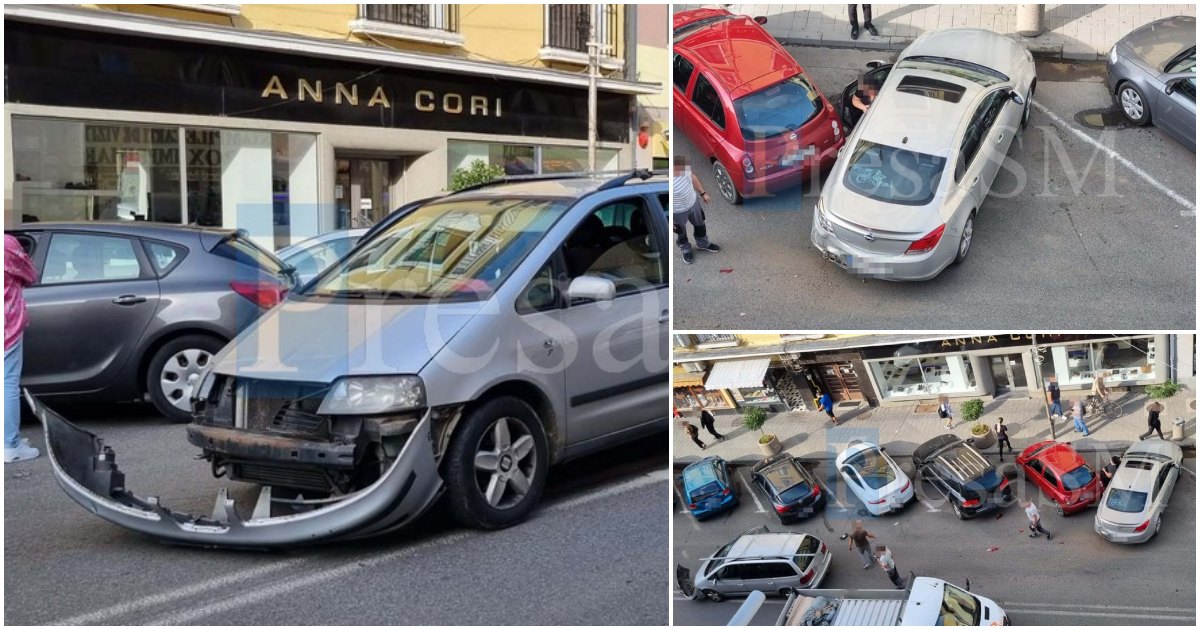 FOTO. Accident în centrul municipiului Satu Mare. Neatenție și lipsă de solidaritate