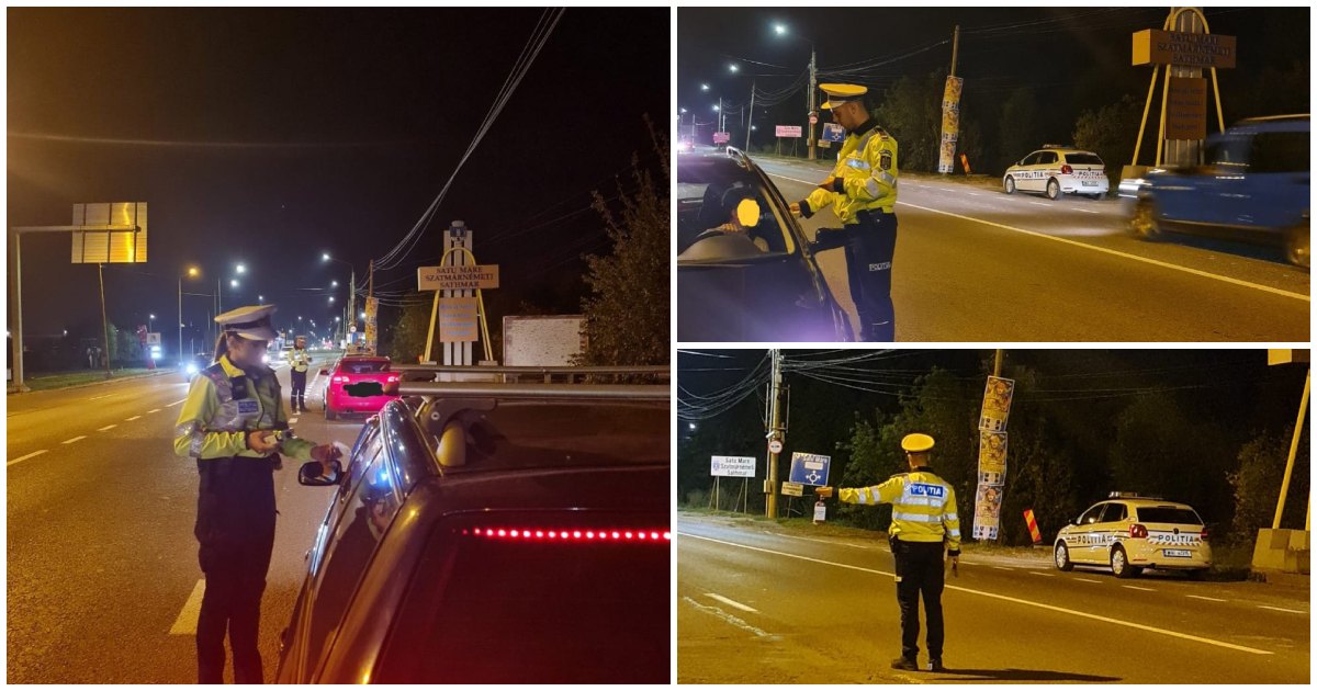 FOTO. Au continuat filtrele pe șosele din județ. Doi tineri prinși drogați la volan. Sute de șoferi au fost testați
