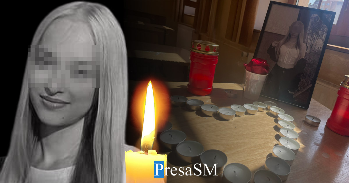 FOTO. Doliu la Colegiul ”Mihai Eminescu” după decesul Nataliei (18 ani). Omagiu adus de colegi și profesori