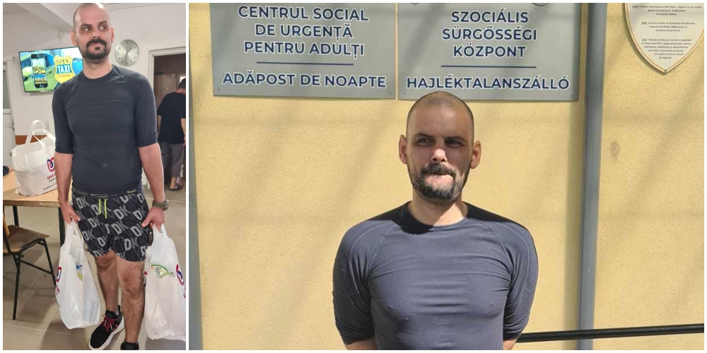 FOTO. A crescut pe străzi, dar acum s-a realizat. Îi ajută pe sătmărenii fără adăpost. Gest de mare solidaritate