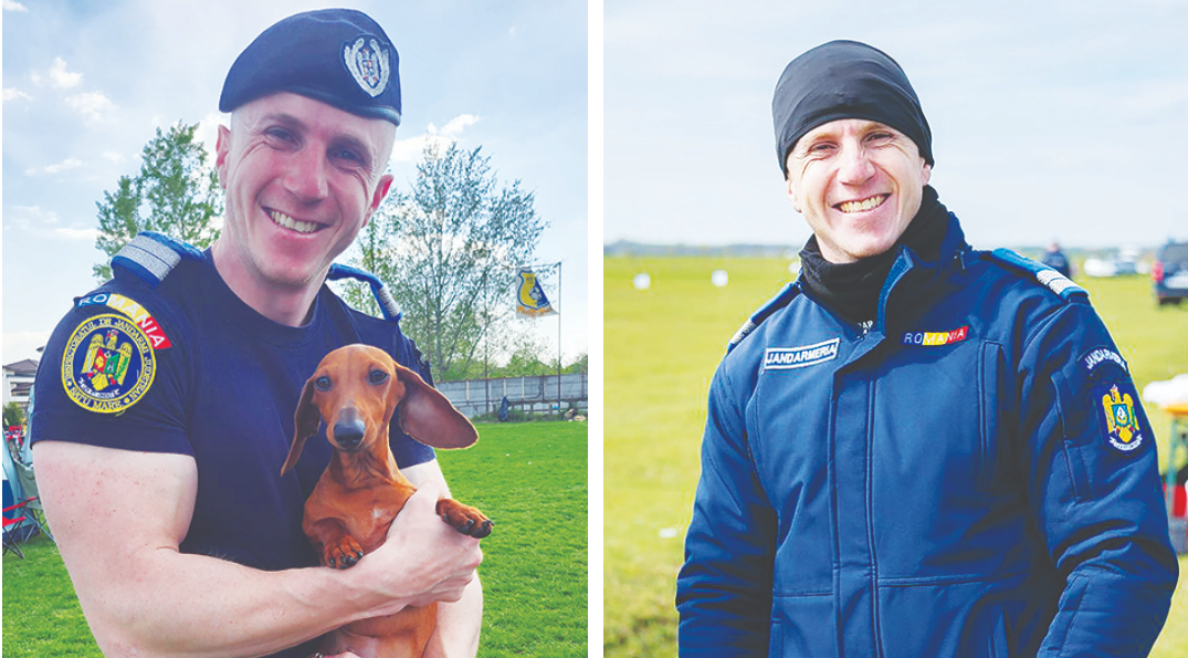 FOTO. Povestea lui Georgel Ardelean, jandarmul din Satu Mare care salvează vieți, la propriu