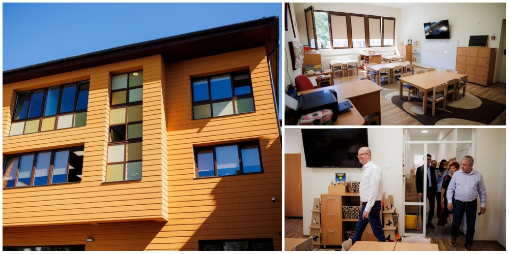 FOTOGALERIE. S-a inaugurat cea mai modernă grădiniță din municipiul Satu Mare