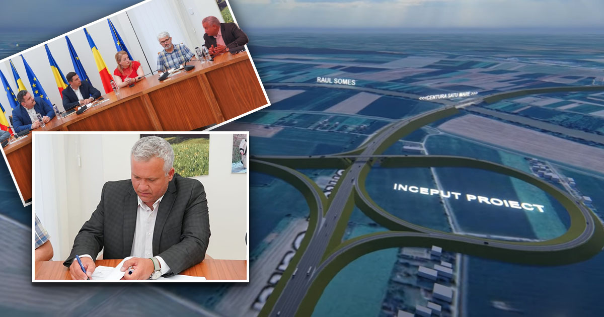 FOTO. Expertul arestat în dosarul Buzatu, contract cu CJ Satu Mare pentru drumul expres Satu Mare - Baia Mare