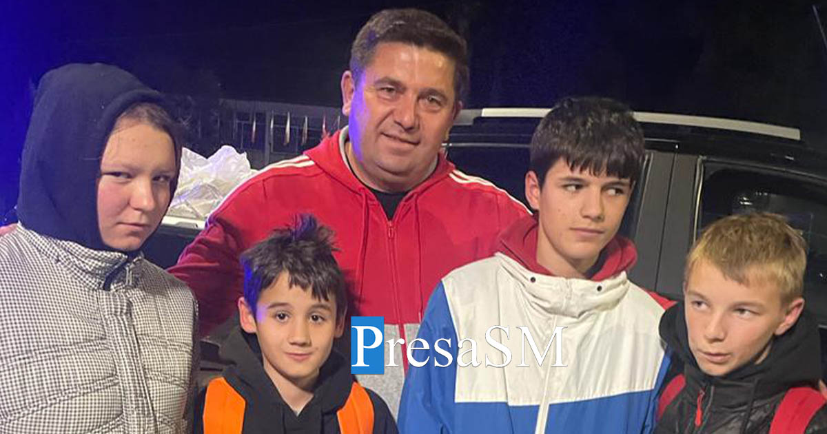 FOTO. El este Vasile, sătmăreanul care i-a găsit pe cei 4 copii dispăruți