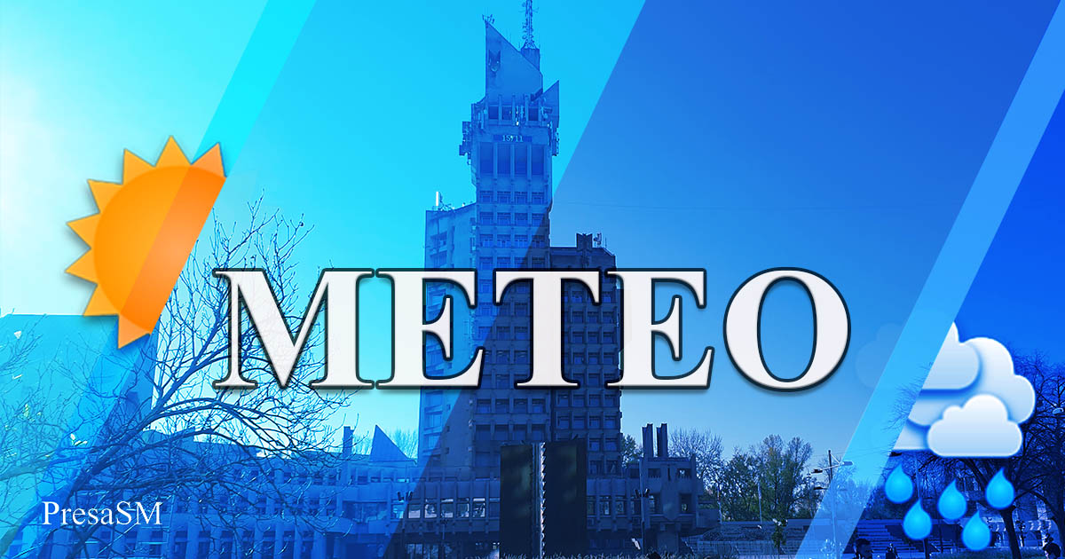 Vreme mai rece în weekend la Satu Mare. Când încep să crească, din nou, temperaturile