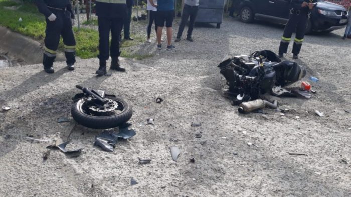 Accident dramatic în Satu Mare. Tânăr (16 ani) rănit grav. Pe motocicletă, fără permis