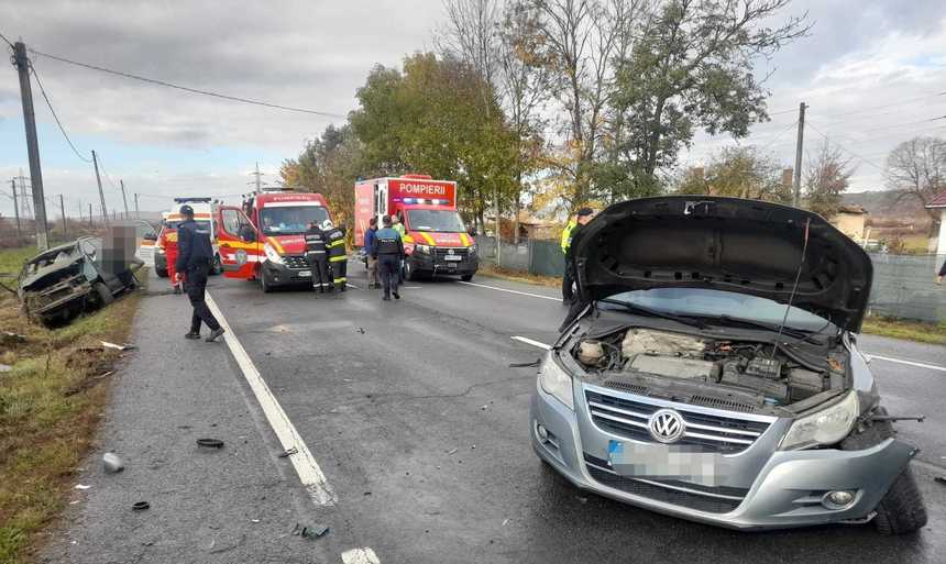 FOTO/VIDEO. Accident grav în nord-vestul țării. A fost activat Planul Roșu