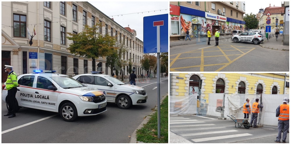 FOTO/VIDEO. Centrul vechi a fost închis total! Circulația rutieră a fost oprită