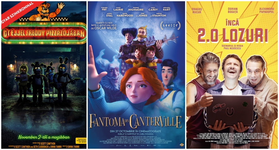 Cele mai noi filme se văd la Cineplexx, în incinta Shopping City Satu Mare