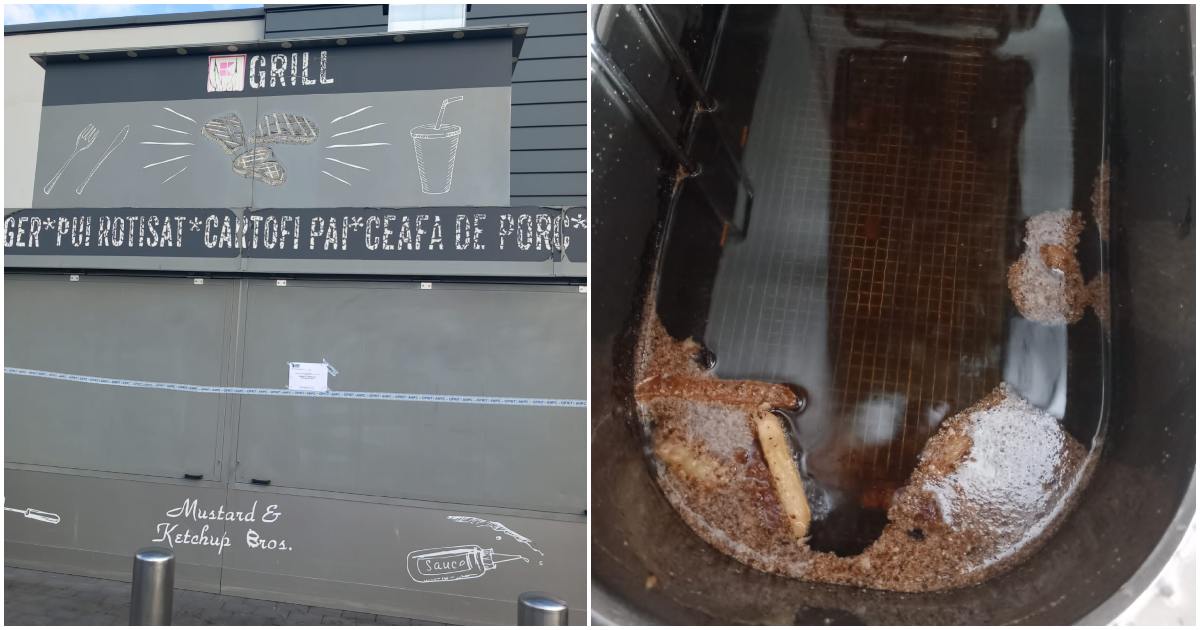 FOTO. Grill-urile Kaufland din Satu Mare, închise de OPC în weekend. Amenzi usturătoare