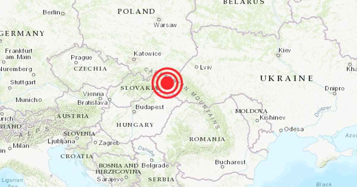 Cutremur resimțit în municipiul Satu Mare. Martori: ”S-a mișcat patul, am ieșit afară din bloc”