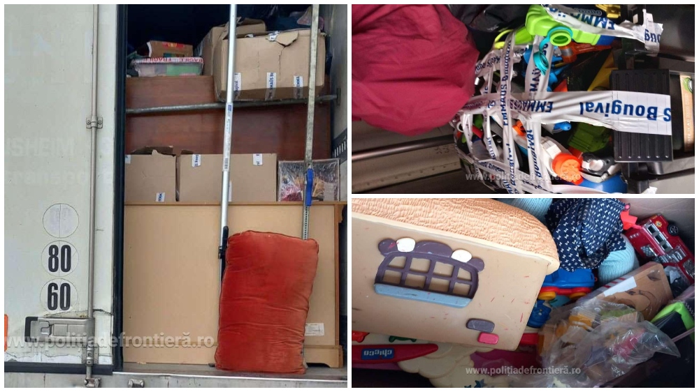 FOTO. JENANT, în Vama Petea. Francezii trimis gunoaie pe post de donații