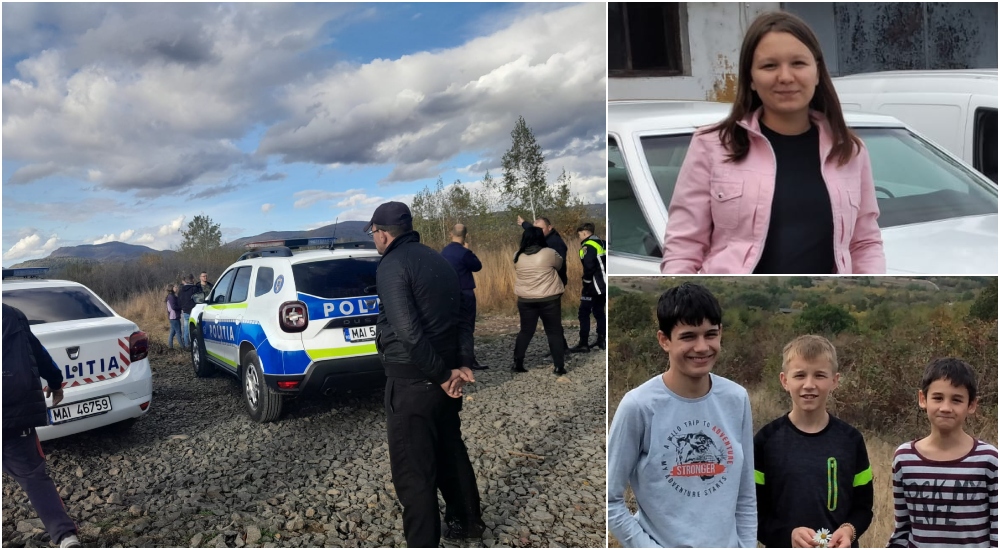 FOTO. Mobilizarea pentru căutarea celor 4 copii dispăruți în județul Satu Mare